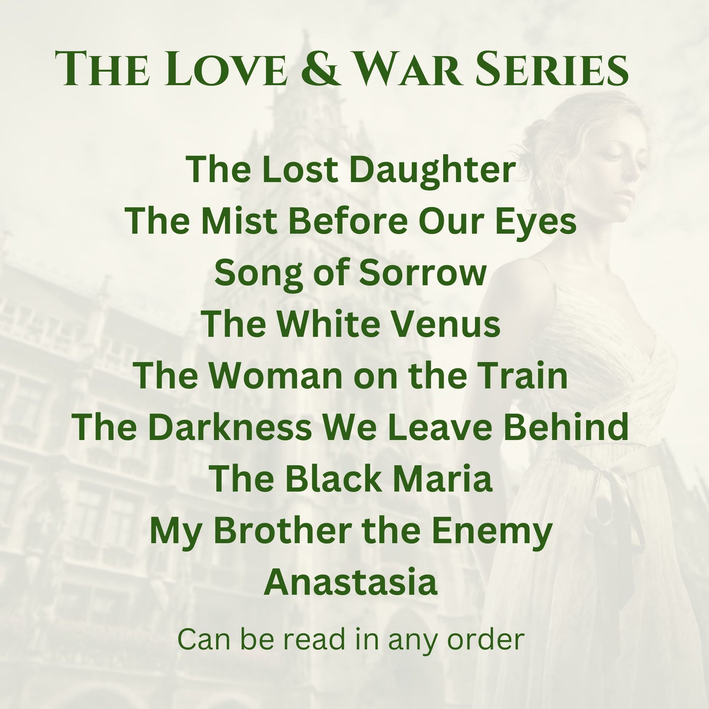 The Lost Daughter (The Love and War Series) | Paperback